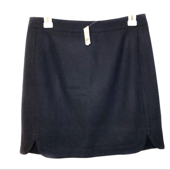 J. Crew Shirttail Wool Skirt - NWT - Picture 2 of 8